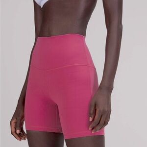 Lululemon Align shorts pink lychee